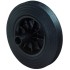 Колесо для мусорных контейнеров 200мм (C80-KU (Axle)) 4000200-KU
