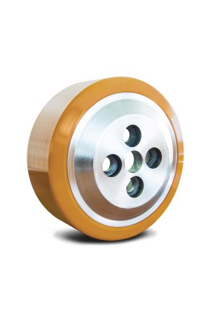 Колесо полиуритановое HQP 230x85-ø30-4xø19 HQP 230x85-ø30-4xø19