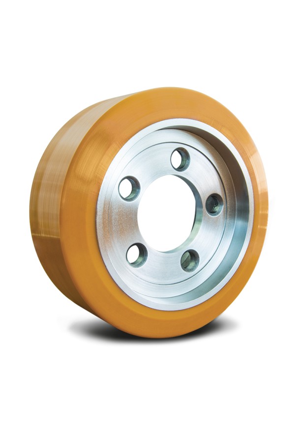 Колесо полиуритановое HQP 250x100-ø80-5xø19  HQP 250x100-ø80-5xø19
