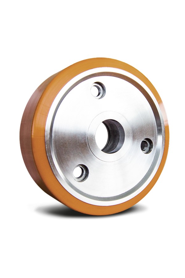 Колесо полиуритановое   HQP 285x100-ø40-3xø16   HQP 285x100-ø40-3xø16
