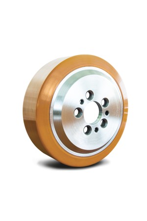 Колесо полиуритановое HQP 230x75-Ø45-5xØ14 HQP 230x75-Ø45-5xØ14