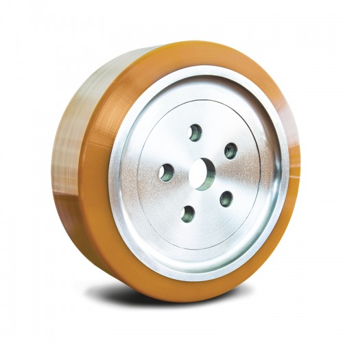 Колесо полиуритановое HQP 254x90-Ø40-5xØ15 HQP 254x90-Ø40-5xØ15