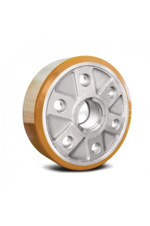 Колесо полиуритановое HQP 285x100-Ø40-6xØ16 1 HQP 285x100-Ø40-6xØ16