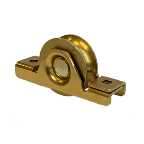 Роликовое колесо для откатных ворот, БЕЗ площадки  60мм, анодированное. LP-60mm