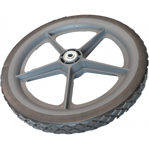 Колесо полиуретановое со спицами, 400мм(12мм), (16х1,75) SPOKES-400