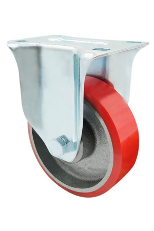 Колесо большегрузное полиуретановое неповоротное 125мм ( Medium ) 1041125 M