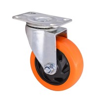 Колеса большегрузные полиуретановые поворотные PVC (Medium)