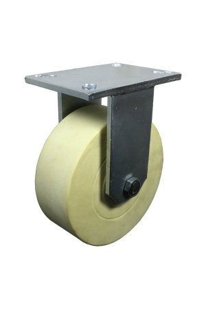 Колесо SUPER нейлоновое неповорот. 125мм 8050F-NY