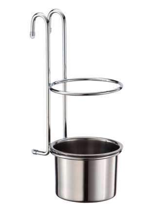 Стакан для столовых приборов 135х105х260 мм  хром YJ-G017E