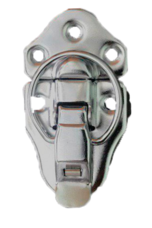 Замок для шкатулок, сундуков, хром ZCY-193-CR