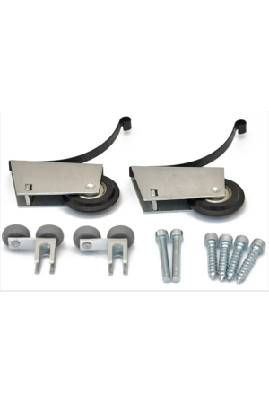 Ролики шкаф-купе  RAUM PLUS ассиметричные ( 2 верхних, 2 нижних, система "Версаль") RAUM PLUS