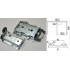 Ролики шкаф-купе типа  KOMANDOR (3260005) KOMANDOR