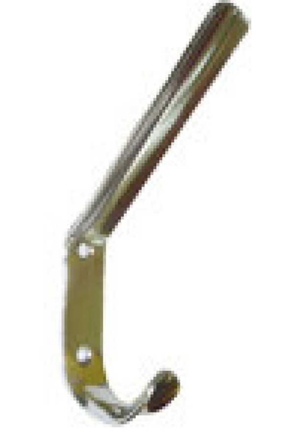 Крючок плоский 2-х рожковый (цинк) №4 V-14