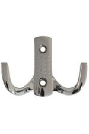 Крючок 2-х рожковый в точку (бронза)(К-2342) V-47