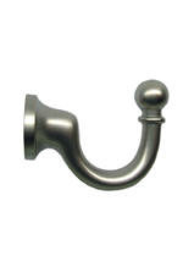 Мебельный крючок ввертный с шариком , 20x50x40 мм (бронза)  (К2341) KR 0150 BA