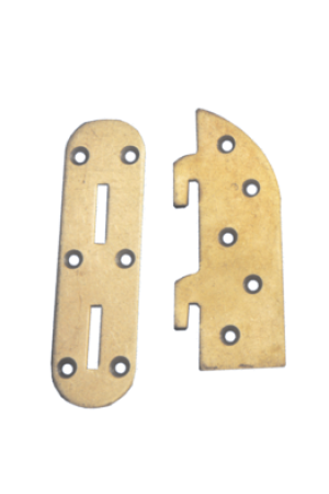 Стяжка кроватная цинк левая СТКЛ