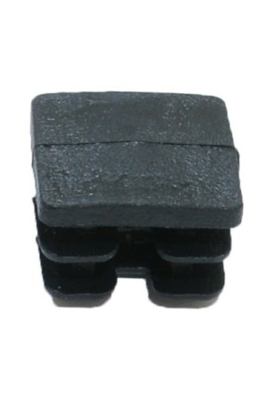 Заглушка квадратная 20х20 черный цвет 20х20