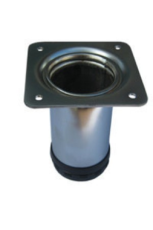 Ножка мебельное регулируемое диаметр 50мм, Н-15см (мат.хром) 04.01.030 5015 МХ