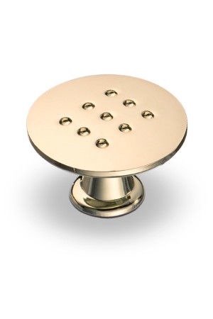 Ручка-кнопка в точку, золото K-1060 OT