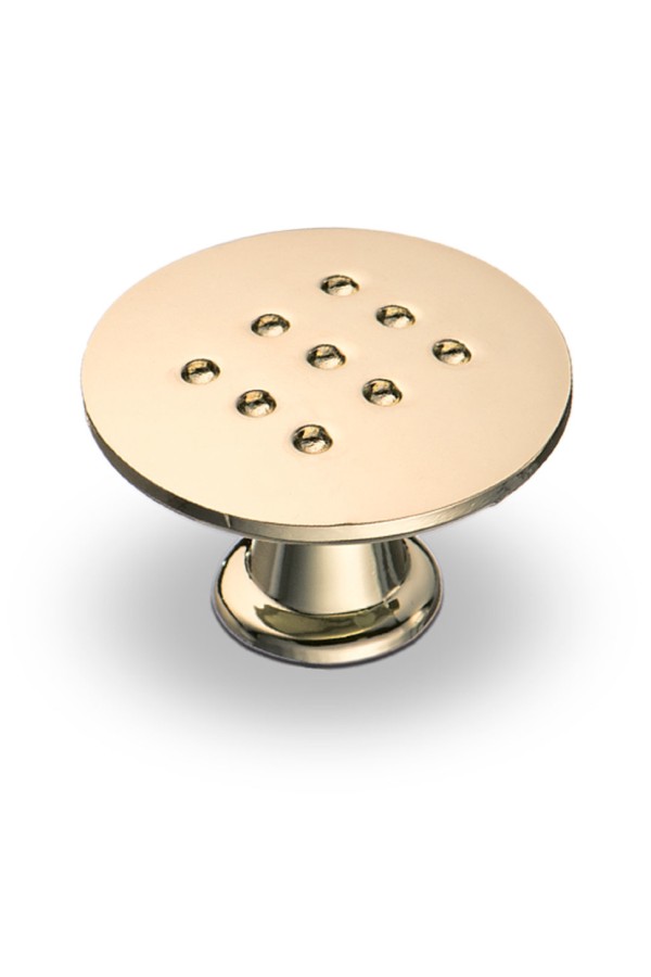 Ручка-кнопка в точку, золото K-1060 OT