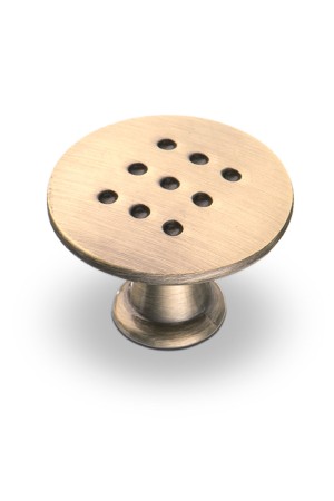 Ручка-кнопка в точку, бронза K-1060 BA