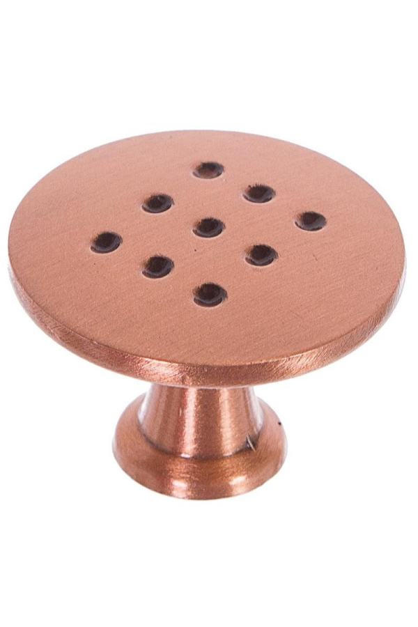 Ручка-кнопка в точку, медь K-1060 CA