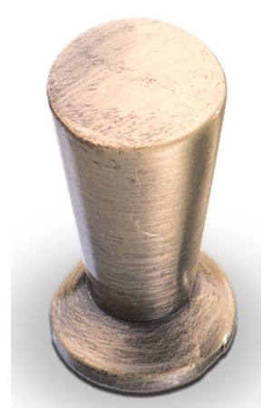 Ручка-кнопка, цилиндр бронза K-1010 BA