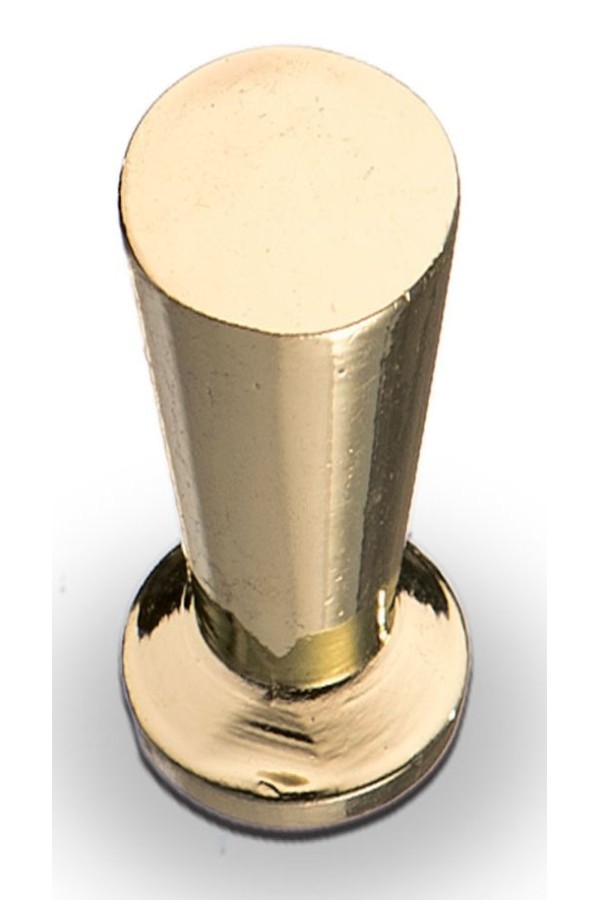 Ручка-кнопка, цилиндр золото K-1010 OT