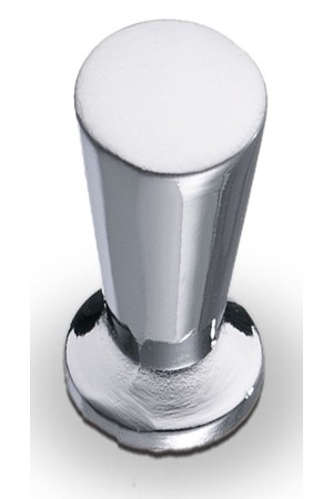 Ручка-кнопка, цилиндр матовый хром K-1010 SC