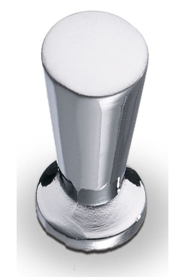 Ручка-кнопка, цилиндр матовый хром K-1010 SC