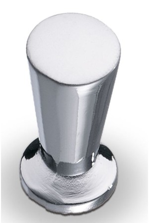 Ручка-кнопка, цилиндр хром K-1010
