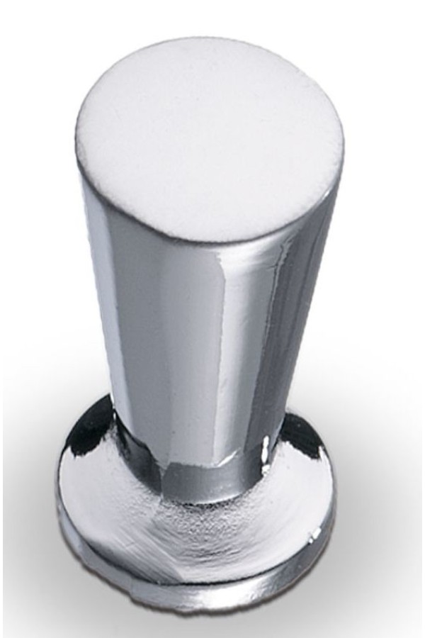 Ручка-кнопка, цилиндр хром K-1010