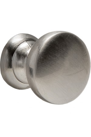 Ручка-кнопка  круглая, сталь K-2360 ST