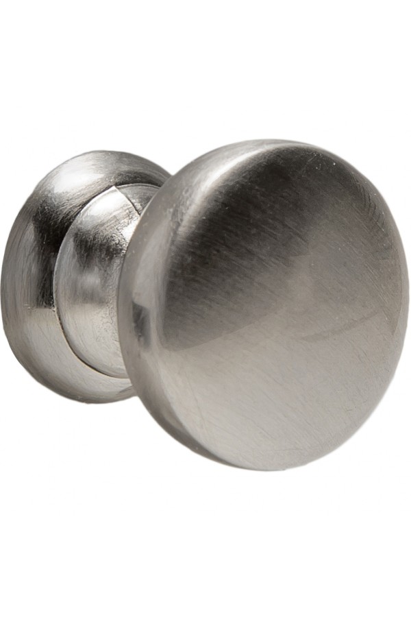 Ручка-кнопка  круглая, сталь K-2360 ST