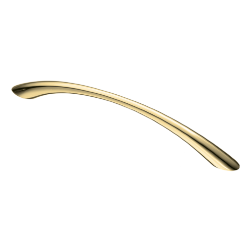 Ручка-скоба круглые концы, золото,  96 мм S-2190-96 OT