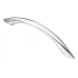 Ручка-скоба острые концы, хром,  96 мм S-2200-96