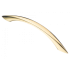 Ручка-скоба острые концы, золото, 128 мм S-2201-128 OT