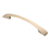 Ручка-скоба плоские концы, бронза,  96 мм S-2210-96 AB