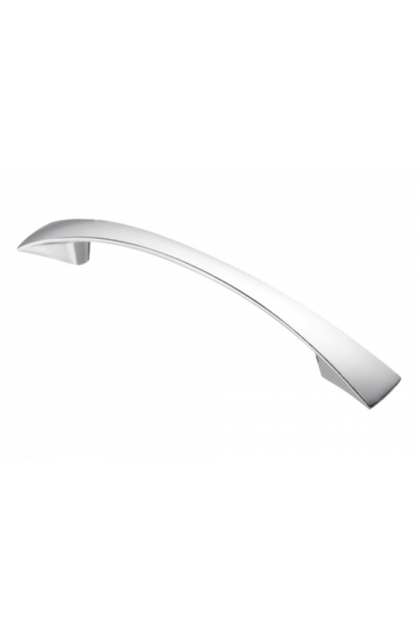 Ручка-скоба плоские концы,  хром,  96 мм S-2210-96