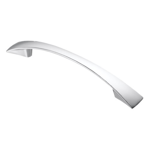 Ручка-скоба плоские концы,  хром,  96 мм S-2210-96