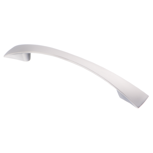 Ручка-скоба плоские концы, матовый хром, 128 мм S-2211-128 SC