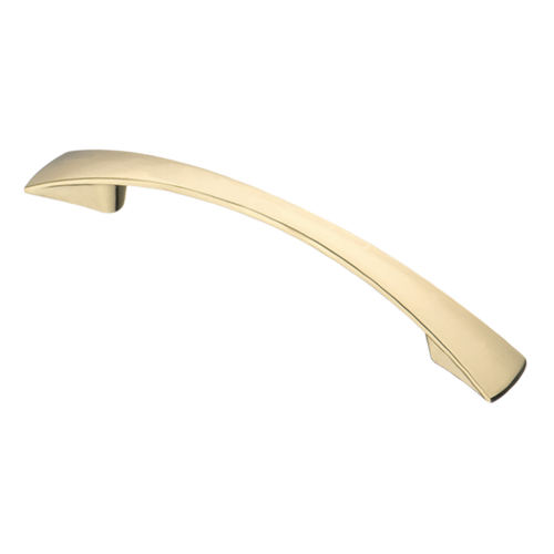 Ручка-скоба плоские концы,  золото,  96 мм S-2210-96 OT