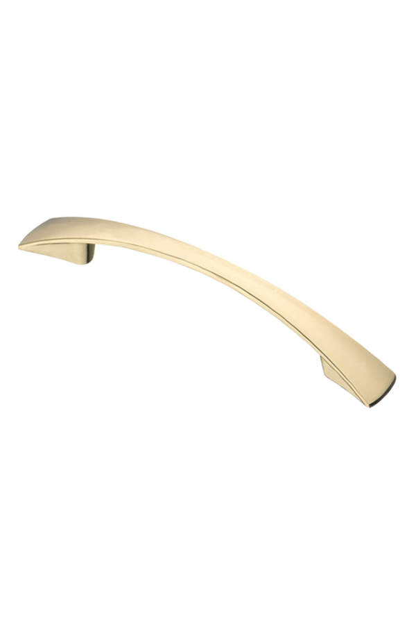 Ручка-скоба плоские концы,  золото,  96 мм S-2210-96 OT