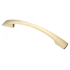 Ручка-скоба плоские концы, золото, 128 мм S-2211-128 OT