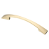 Ручка-скоба плоские концы, золото, 128 мм S-2211-128 OT