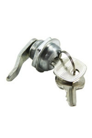 Замок почтовый короткий изогнутый  ригель (круглый ключ) Z/P0705