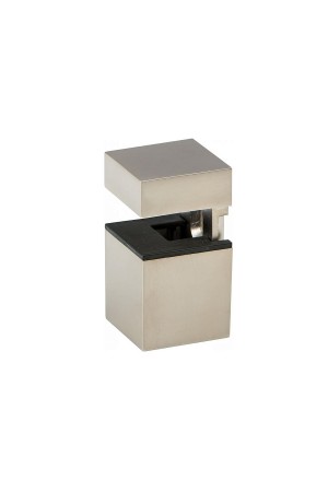 Полкодержатель декоративный, "куб" никель GS-014SN