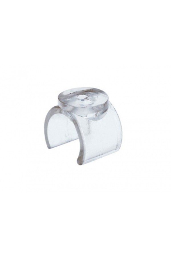 Jr-40.25 Держатель стеклянной полки пластиковый (плоский) JR-40.25П