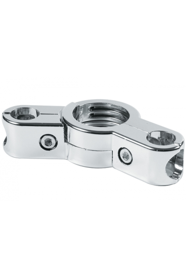 Соединитель поворотный 3-х параллельных и перпендикулярных труб 25+50+25 мм(Z-018)VACUUM(R43-50) PL28.50VACUUM