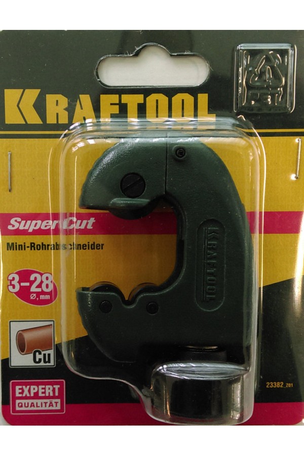 Труборез KRAFTOOL "EXPERT" mini для труб из цветных металлов 3-28 мм 23382_z01